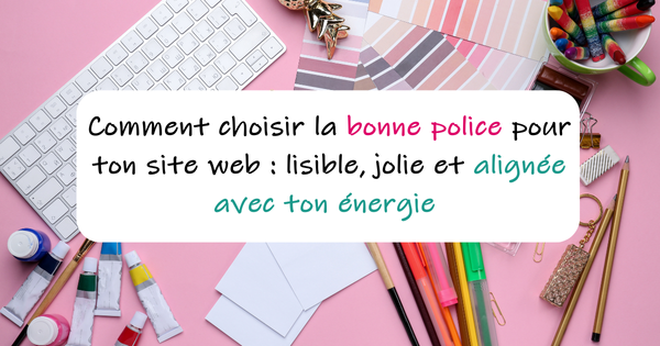 choisir une police pour site web